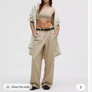 LULULEMON  Daydrift High-Rise Wide Leg  Trouser SIZE: XL